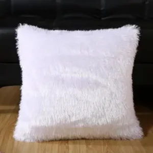 Aksamitna poszewka na poduszkę w stylu nordyckim — 40x40 cm Beżowy