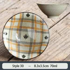 Ceramiczna filiżanka do herbaty 70 ml ręcznie zdobiona kwiatami Kolorowy