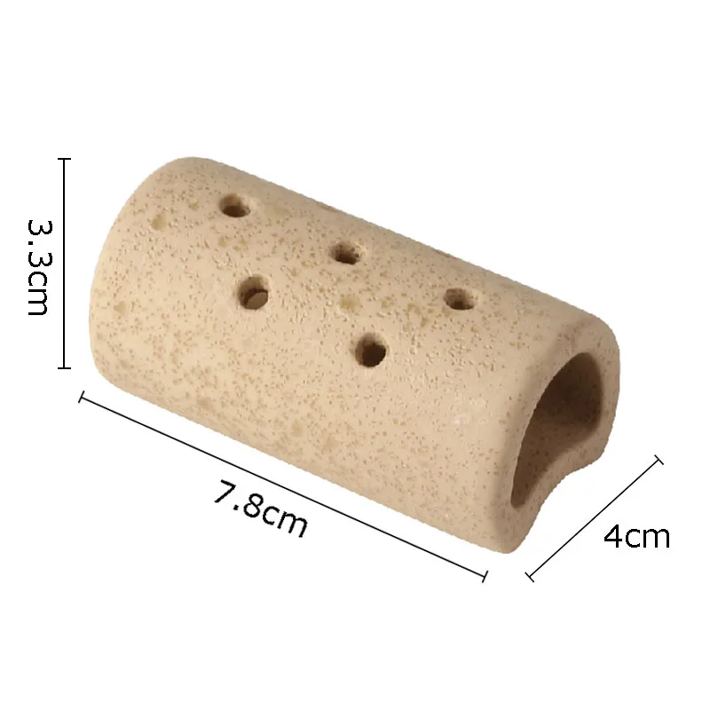 Ceramiczny wazon w kształcie torebki nasiennej lotosu na biurko Czarny