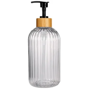 Dozownik mydła w płynie 500 ml z pompką Transparent