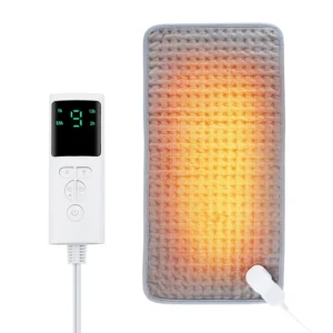 Elektryczna mata grzewcza 58x29 cm — podkładka do łóżka i sofy Ciemnoszary