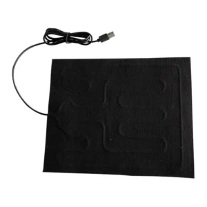 Elektryczna mata grzewcza USB dla kota i psa 25x30 cm — składana, wodoodporna Armijna zieleń