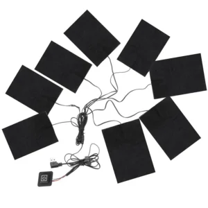 Elektryczna podkładka grzewcza USB 3 poziomy — na zewnątrz Armijna zieleń
