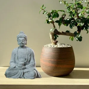 Figurka medytujący Budda - dekoracja do domu Uniwersalny