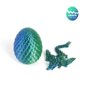 Figurka smoka 3D na biurko, ozdoba do domu i biura 22 cm J