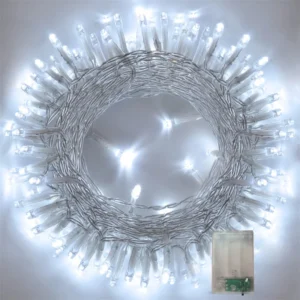 Girlanda LED na baterie do ogrodu i na wesele 1–10 m Niebieski