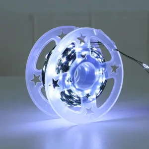 Girlanda LED z pilotem USB — świąteczne lampki na zielonym kablu 5–30 m Zielony