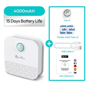 Inteligentny oczyszczacz zapachu kuwety DownyPaws 4000mAh Biały