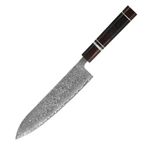 Japoński nóż kuchenny Kiritsuke 8 cali ze stali damasceńskiej VG10 Chef knife