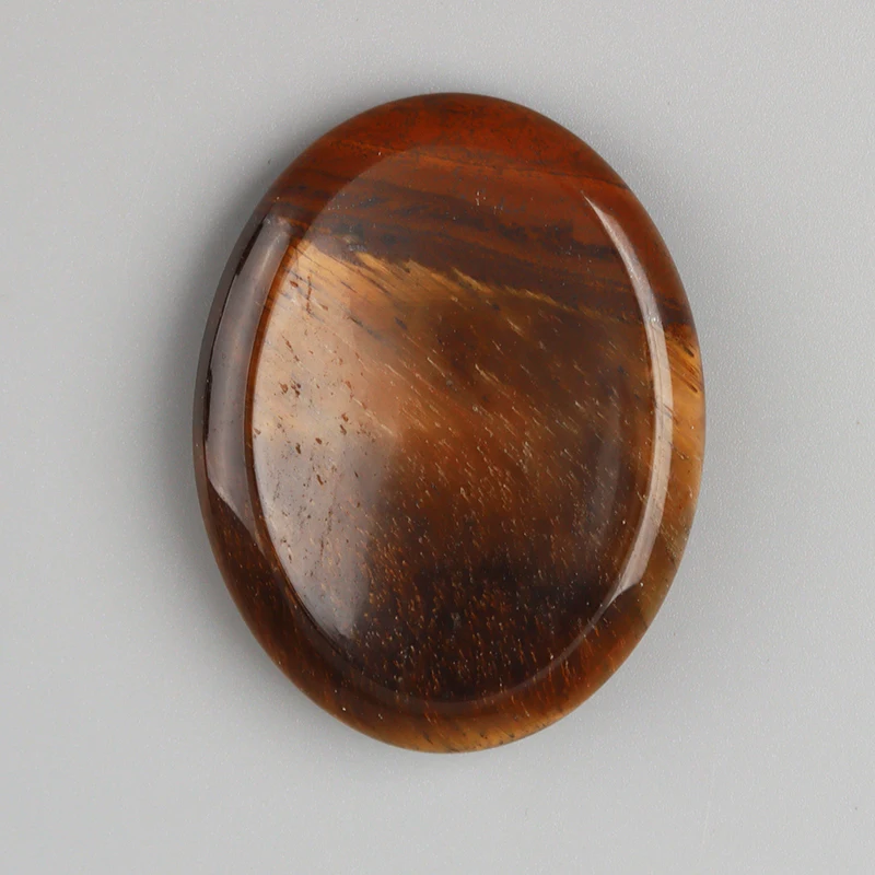 Kamień do masażu dłoni - naturalny minerał worry stone Burgundia