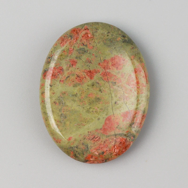 Kamień do masażu dłoni - naturalny minerał worry stone Czekolada