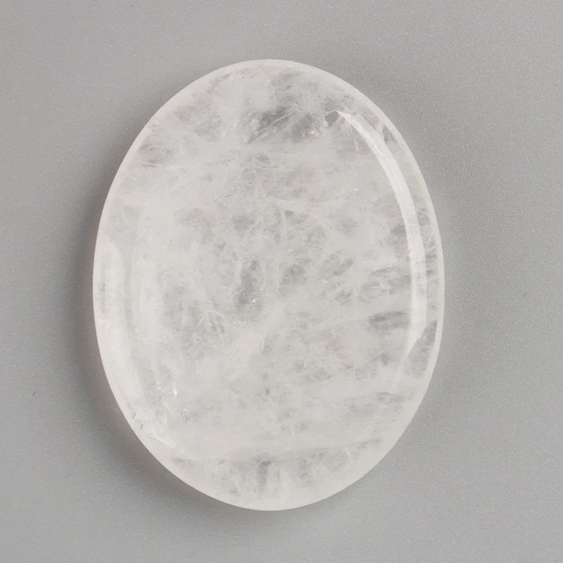 Kamień do masażu dłoni - naturalny minerał worry stone Głęboki niebieski