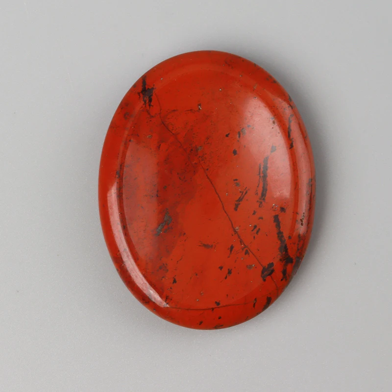 Kamień do masażu dłoni - naturalny minerał worry stone Jasnożółty