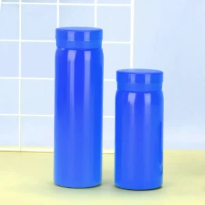 Kubek termiczny kieszonkowy ze stali nierdzewnej 200/350 ml Biały