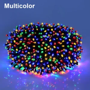 Lampki LED sznurkowe na prąd 8 trybów do 100 metrów Rgb