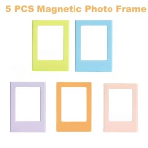 Magnetyczne ramki na zdjęcia 3 cale do Instax na lodówkę 5colors