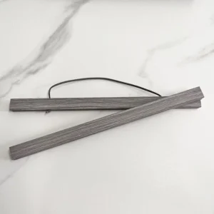 Magnetyczny wieszak na plakaty 7 kolorów 30–50 cm drewno teak Niebieski