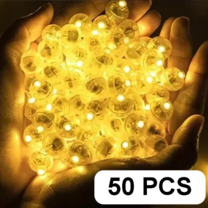 Małe lampki LED do balonów i lampionów na dekoracje imprezowe Czerwona róża