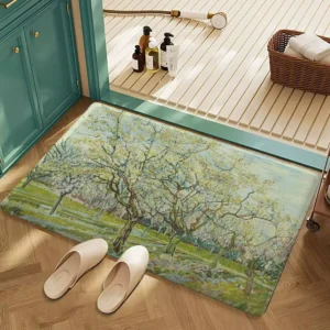 Mata łazienkowa antypoślizgowa Gwiaździsta noc Van Gogh Z8