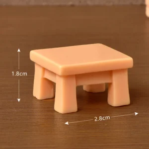 Mini figurka kotka do ogrodu wróżek miniatury krajobrazowe kawaii Jasnozielony