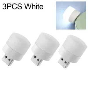 Mini lampka nocna LED USB do sypialni i pokoju Niebieski