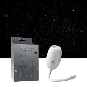 Mini projektor gwiazd Galaxy 2 w 1 — atmosferyczna lampka nocna do sypialni Niebieski