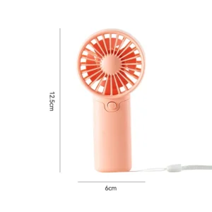 Mini przenośny wiatraczek ręczny 3 prędkości USB do biura i podróży Ciemnozielony