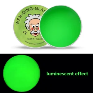 Modelina sensoryczna Thinking Putty w puszce — fidget do pracy i nauki Jasnozielony