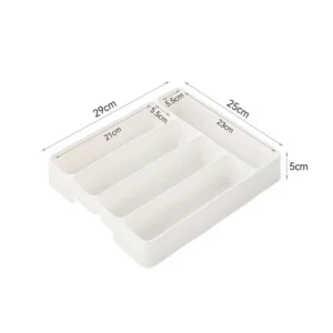 Organizer na sztućce do szuflady - przegródki 4/5 L