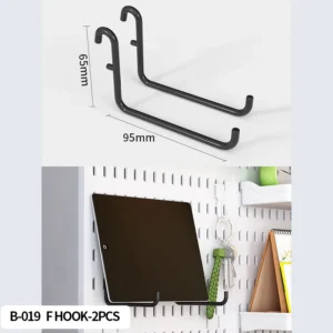 Pegboard ścienny organizer na klawiaturę i akcesoria bez wiercenia Mięta