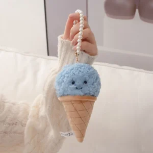 Pluszowe lody w kształcie stożka poduszka kawaii do pokoju dziecięcego Kolor