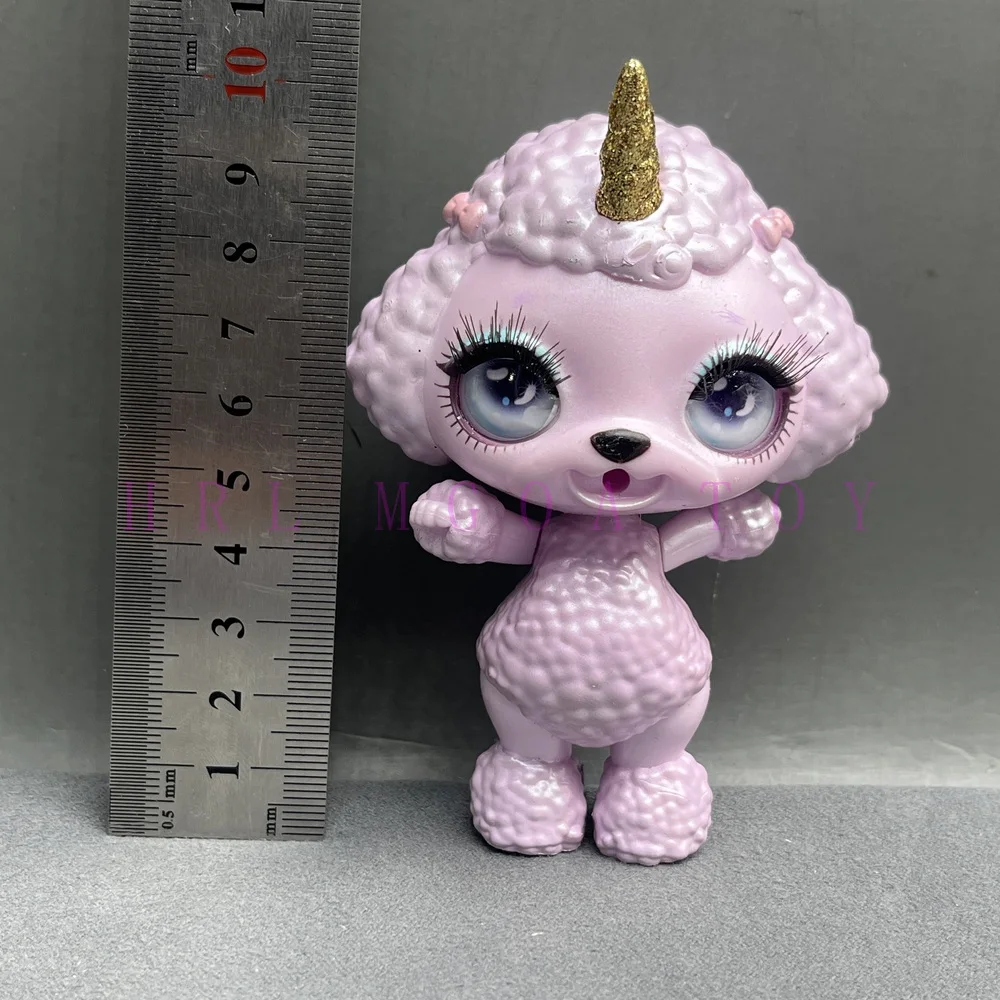 Pluszowy jednorożec ze śluzem squishy zabawka antystresowa żółty