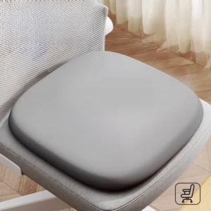 Poduszka lędźwiowa do samochodu i biura memory foam żółty