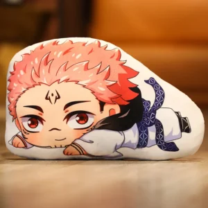 Poduszka pluszowa anime Jujutsu Kaisen — Gojo Satoru i Yuji Itadori Niebieski
