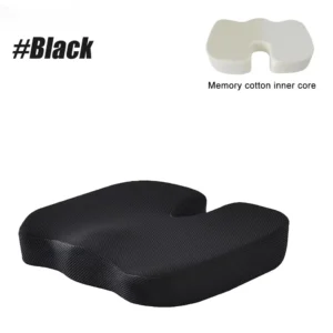 Poduszka podróżna memory U-shape z podparciem bioder Czerwony