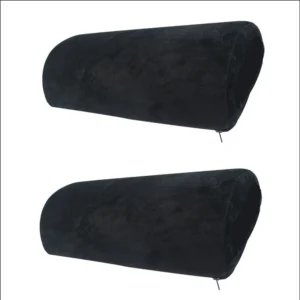 Poduszka ortopedyczna półksiężyc pod kolana z pianki pamięciowej Czerwony