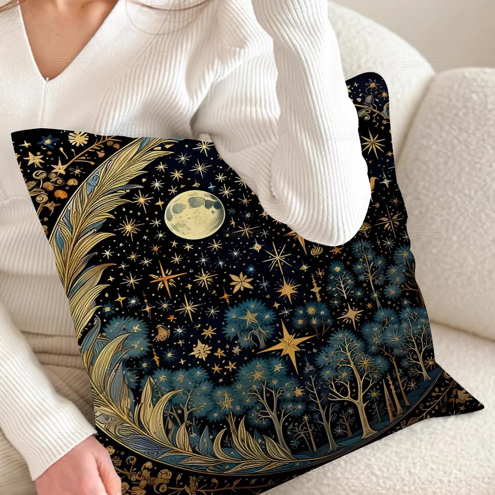 Poszewka na poduszkę wzór William Morris botaniczny 45x45 cm Kolba