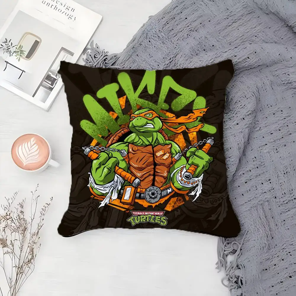 Poszewka na poduszkę z nadrukiem komiksowym, na sofę Z6