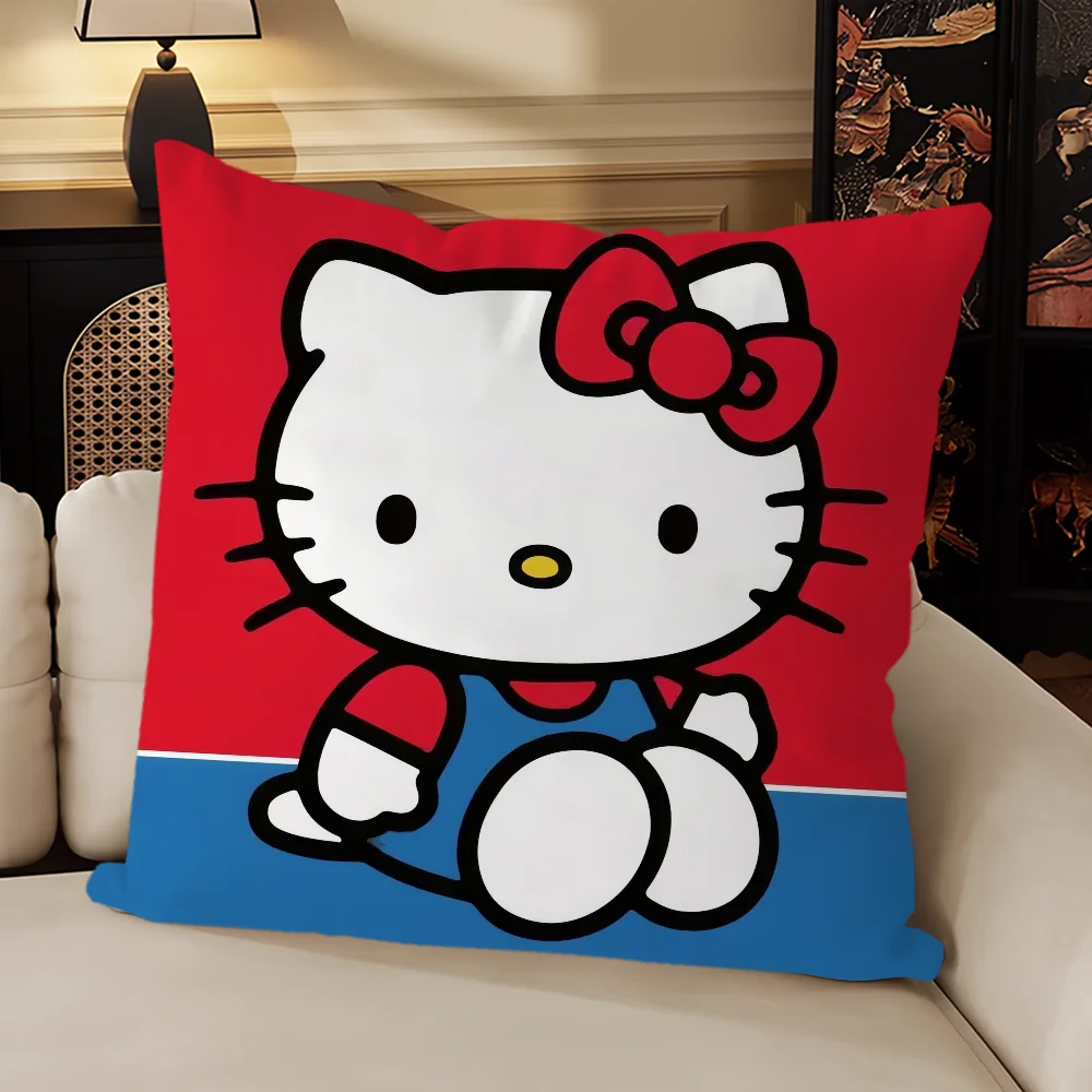 Poszewka na poduszkę Hello Kitty kwadratowa Fioletowy