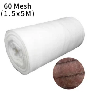 Siatka przeciw owadom i ptakom do warzyw Pomarańczowy