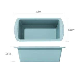 Silikonowa forma do pieczenia chleba i tostów, nieprzywierająca Yh1194blue