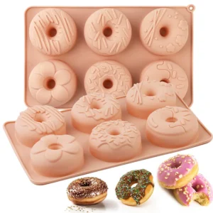 Silikonowa forma na mini pączki – 6 wnęk Yh 1030 random color