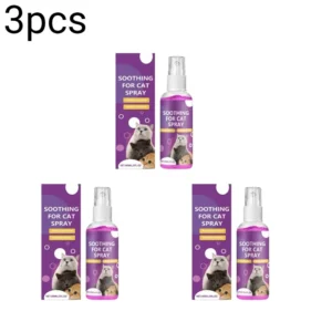 Spray uspokajający z feromonami dla kotów i psów Niebieski