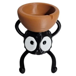 Świecznik na tealight drukowany 3D w uroczym kształcie Czerwony