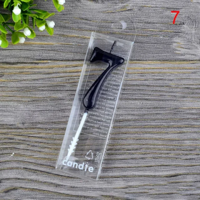 Świeczki urodzinowe cyfry na tort — kolorowe numery papierowe Zielony fluorescencyjny