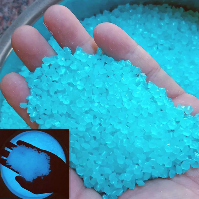 Świecący żwir ogrodowy fluorescencyjny 5000 szt. Brązowy