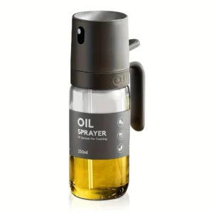 Szklany rozpylacz do oliwy i oleju 250 ml Ciemnoszary