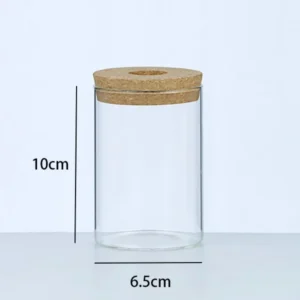 Szklany wazon hydroponiczny – mini terrarium na rośliny Burgundia