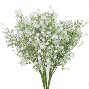 Sztuczna gipsówka Gypsophila do dekoracji i bukietów Beżowy