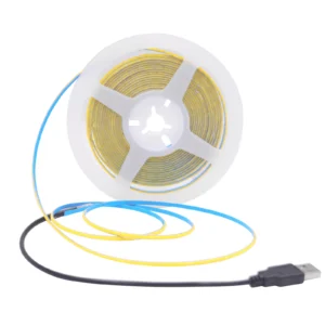 Taśma LED COB 5V 320 diod/m ściemnialna Biały
